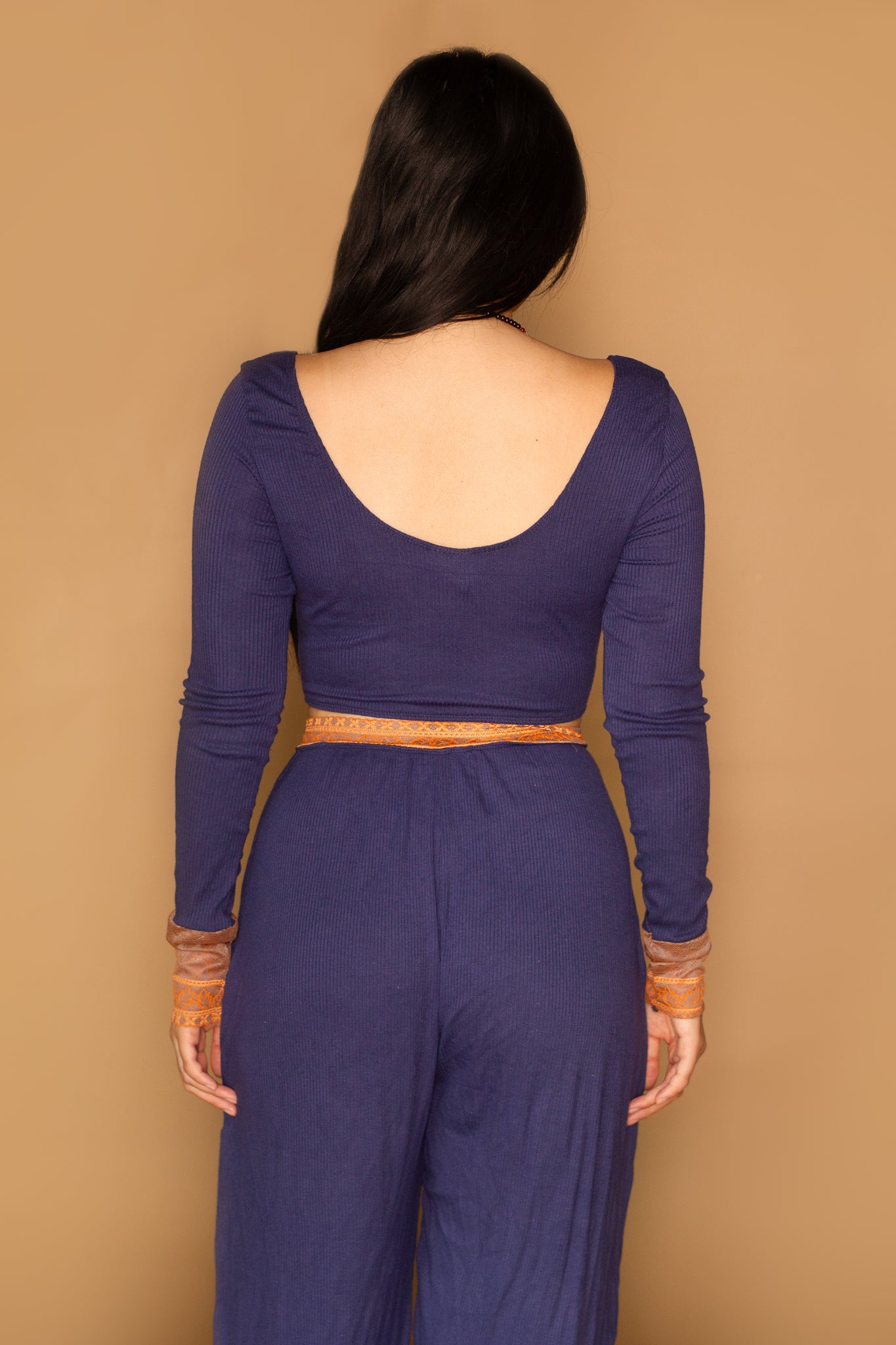 Jorani Sweetheart Lyocell Crop Top
