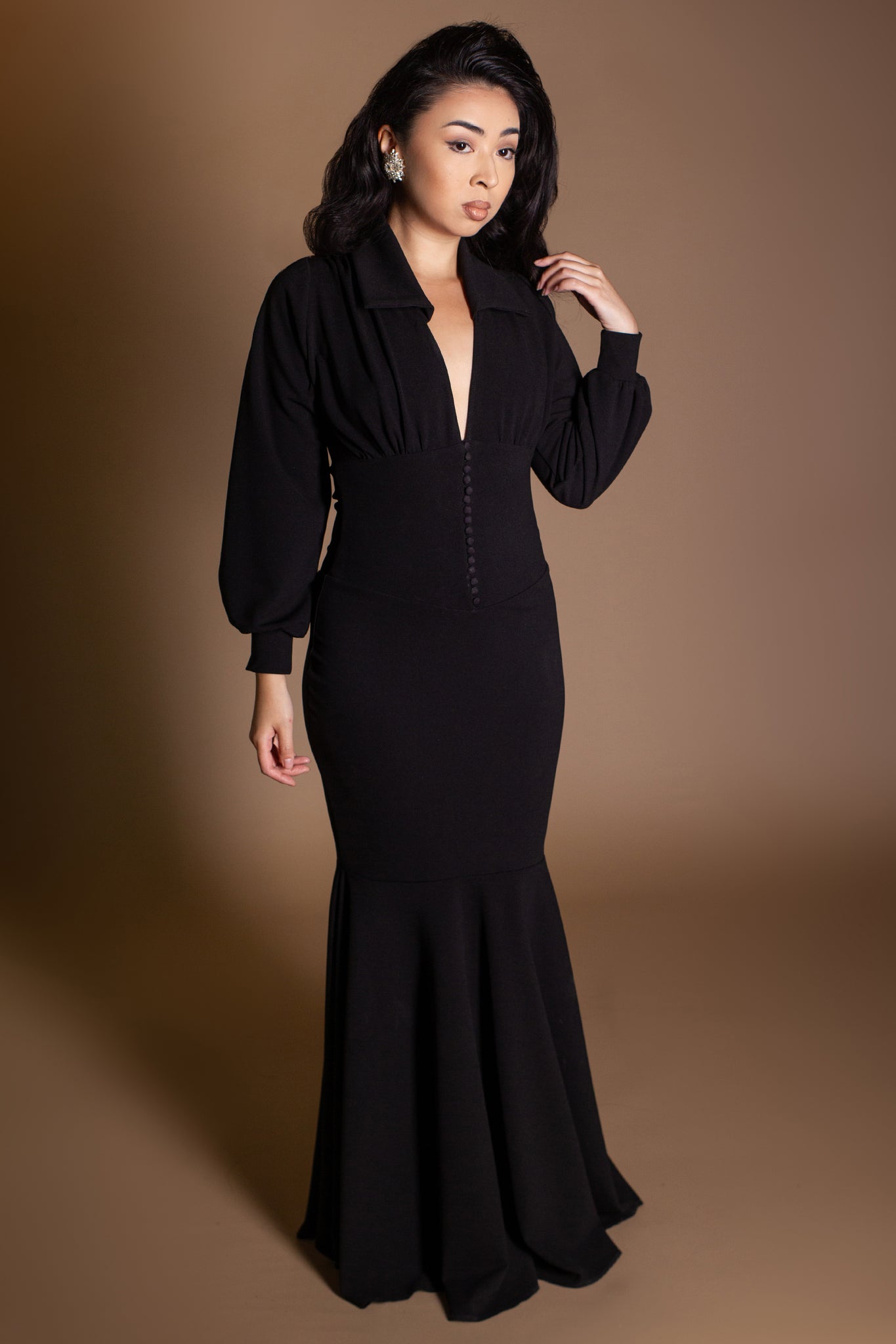 Beverly Button Up Dress