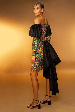 Laura Peplum Cocktail Set