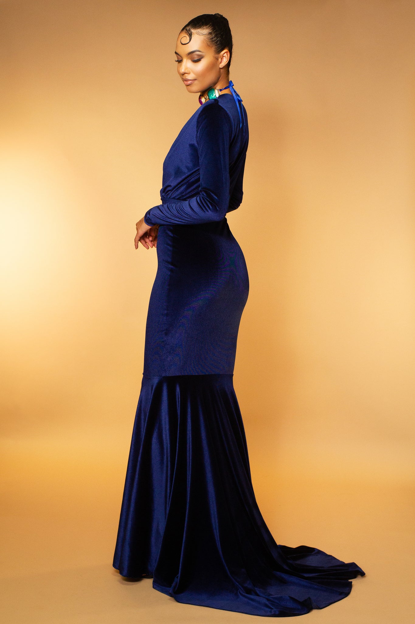 Magdalena Velvet Mermaid Gown