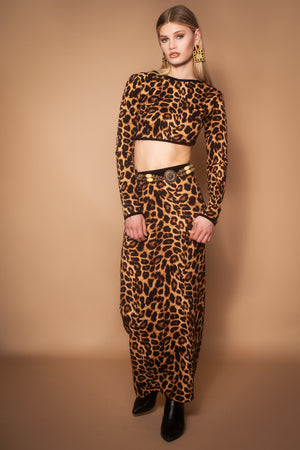 Quinn Quilted Leopard Set