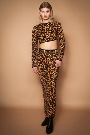 Quinn Quilted Leopard Set