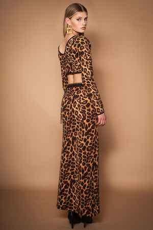Quinn Quilted Leopard Set