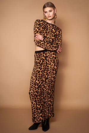 Quinn Quilted Leopard Set