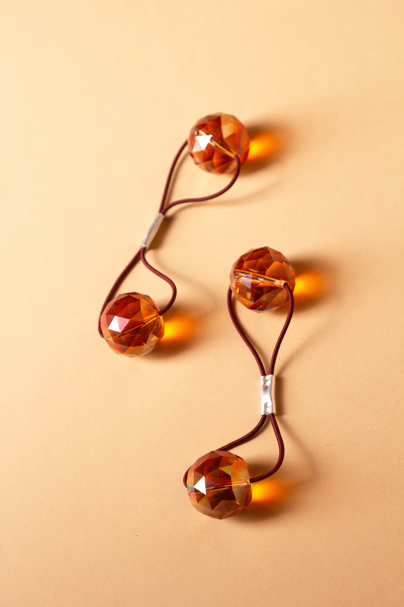 Topaz Gem Crystal Hair Bauble