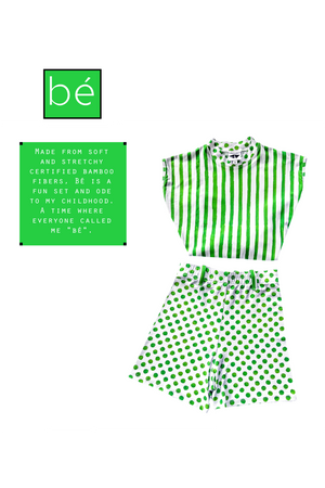 Bé Bamboo Painted Shorts