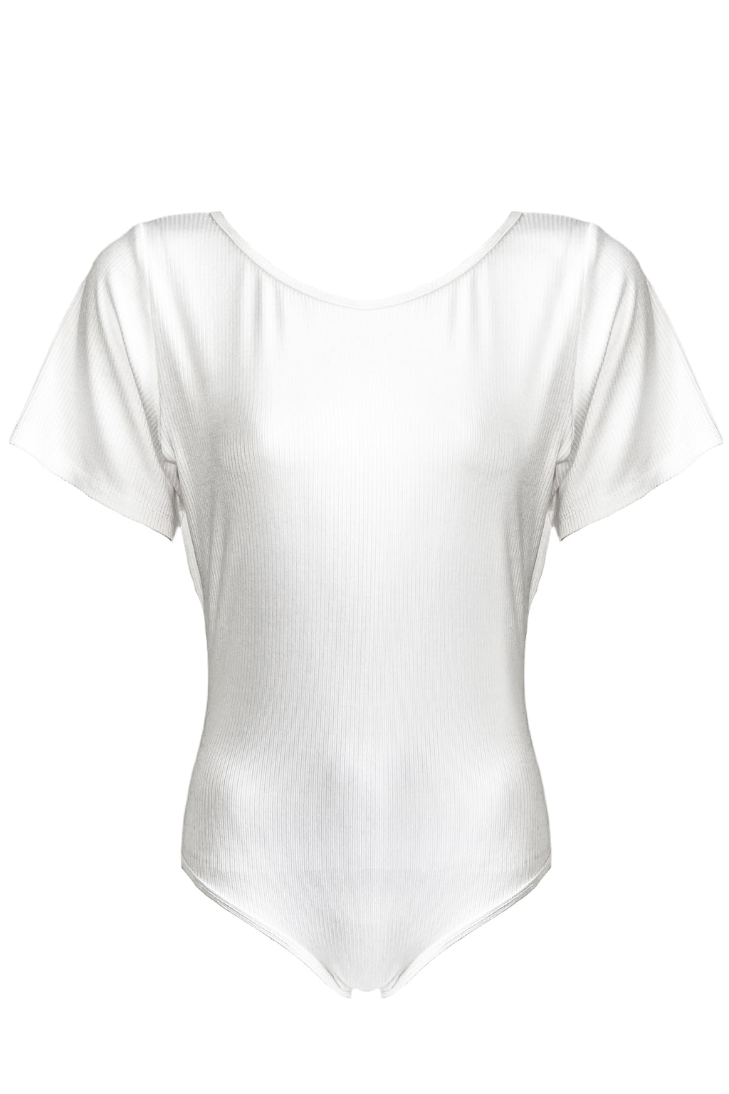 Colleen Lyocell Bodysuit Coastal White